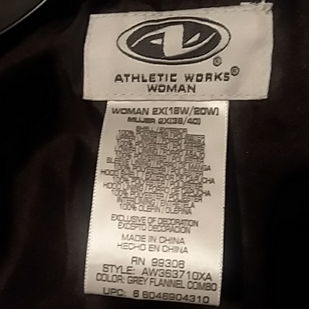 Athletic Works Plus Jacket - Picture 4 of 4